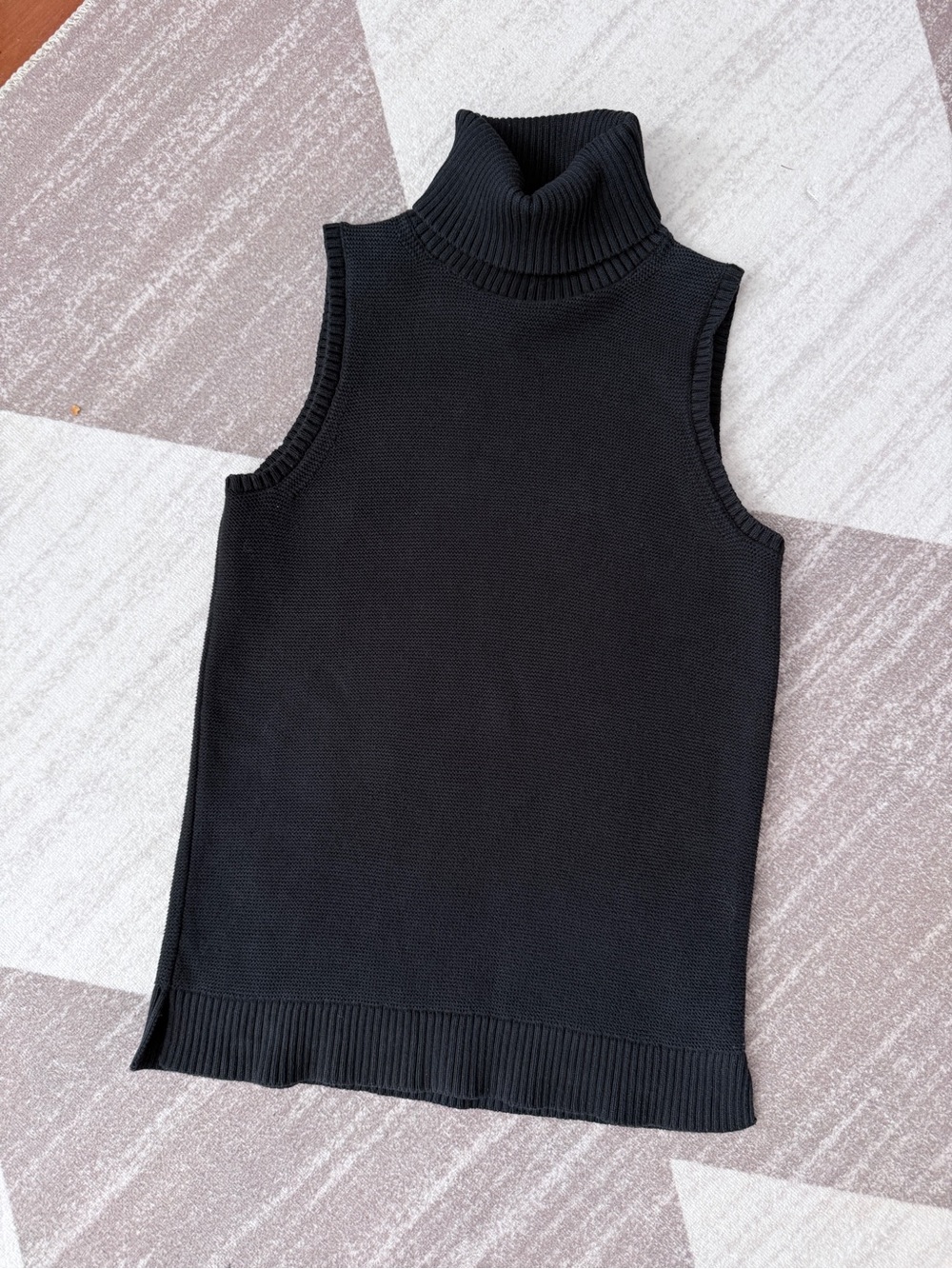 J. Crew Chunky Knit Sleeveless Tunic Sweater Medium